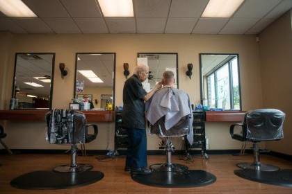 the oldest barber in NY